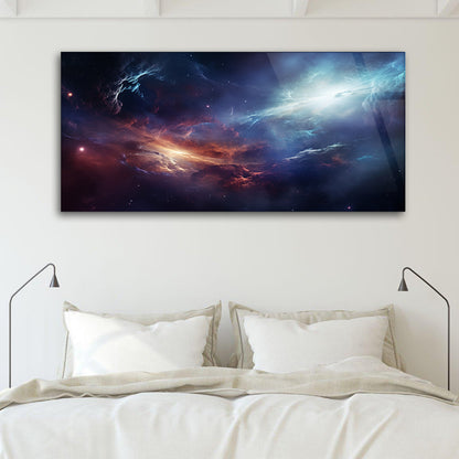 Cosmic Nebula Beauty: Tempered Glass Ethereal Nebula