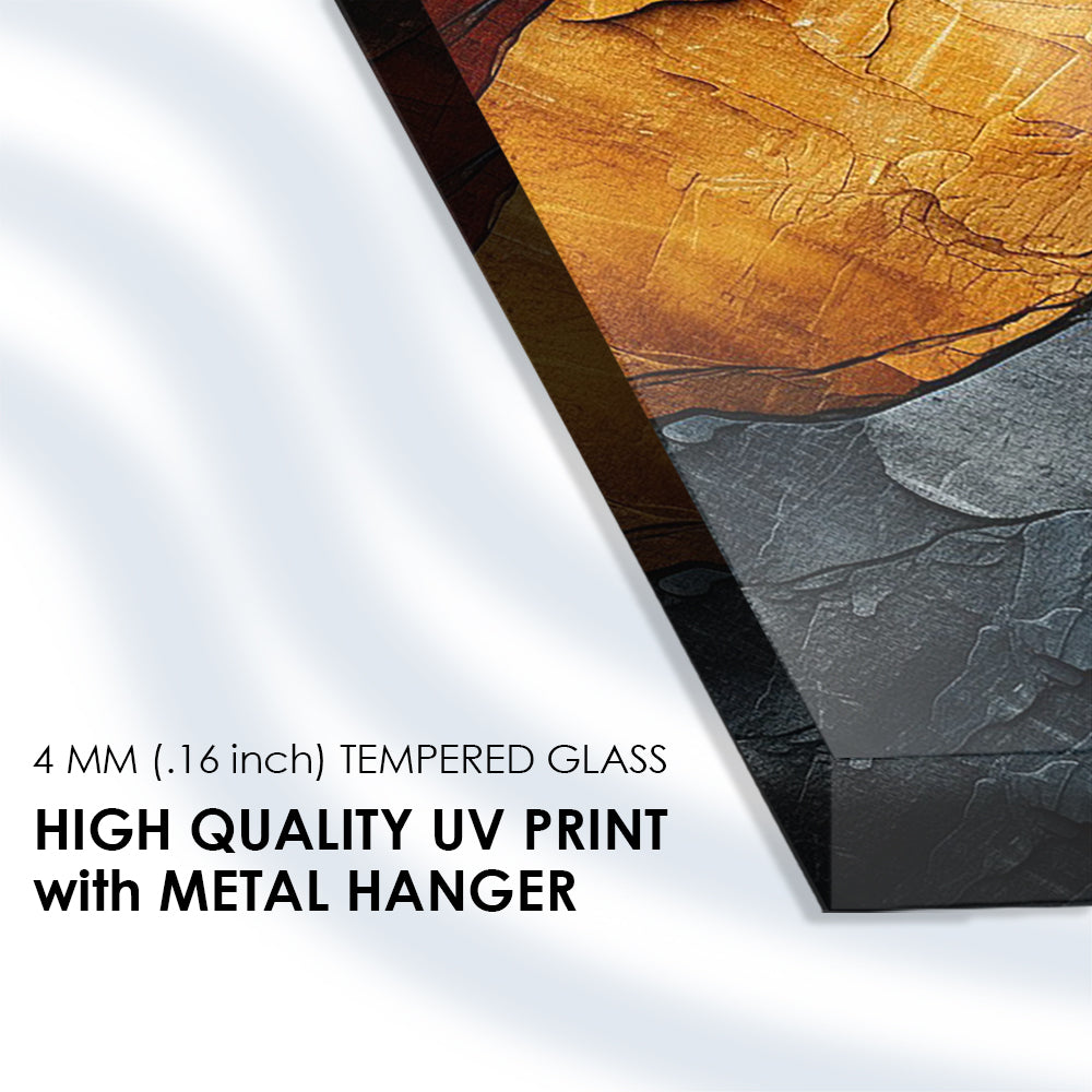 Stone Textures Unveiled: Tempered Glass Abstract Stone Texture