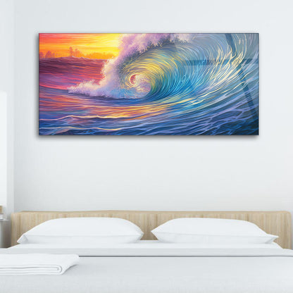 Ocean Wave Painting Art: A Stunning Coastal Creation