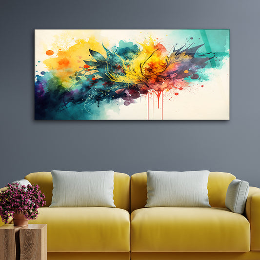 Abstract Watercolor Beauty: Expressive Artwork to Admire