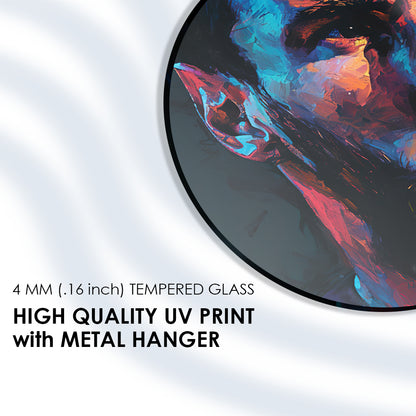 Messi's Football Brilliance Tempered Glass Portrait