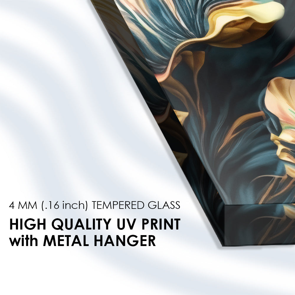 Watercolor Floral Beauty: Elegant Wall Art