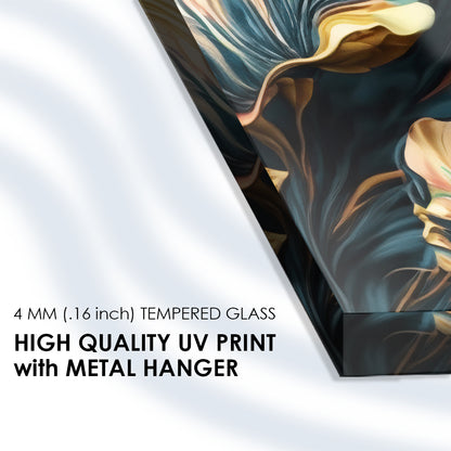 Watercolor Floral Beauty: Elegant Wall Art