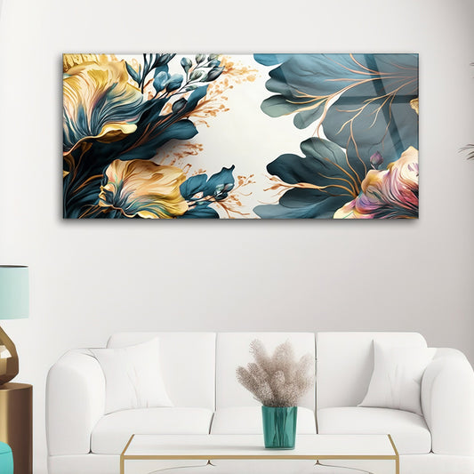 Watercolor Floral Beauty: Elegant Wall Art