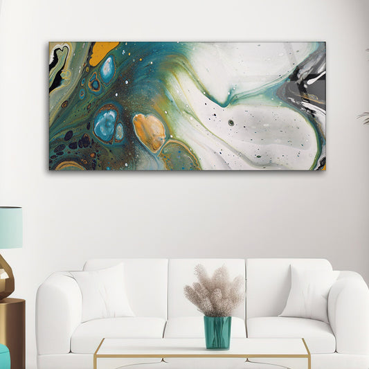 Colorful Abstract Expression: Modern Art for Your Space