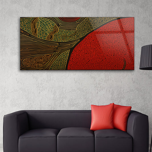 Artistic Organic Texture Inspired by Nature: Abstract Artwork