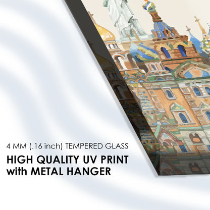 Tower Bridge Perspectives: Tempered Glass Abstract London Art