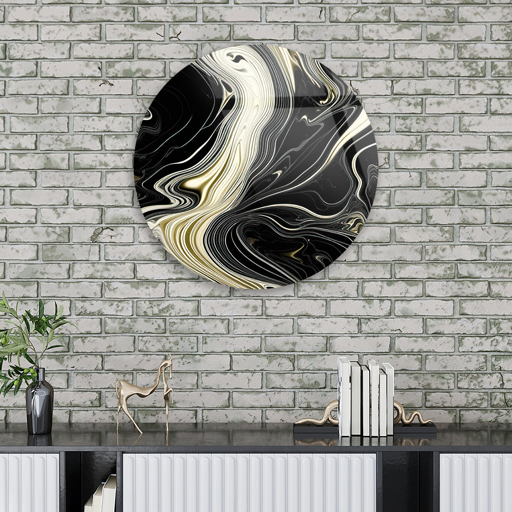 Monochrome Marble Grace Wall Decor