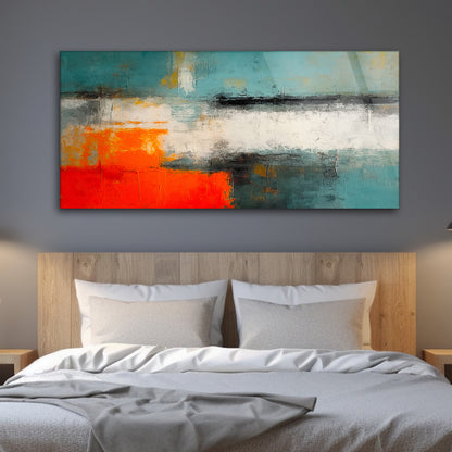 Modern Colors: Tempered Glass Wall Art