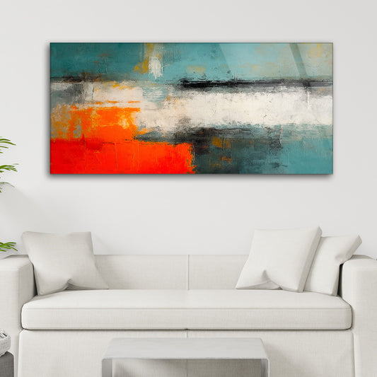 Modern Colors: Tempered Glass Wall Art