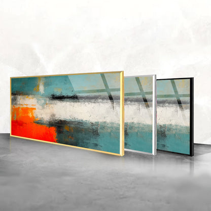 Modern Colors: Tempered Glass Wall Art