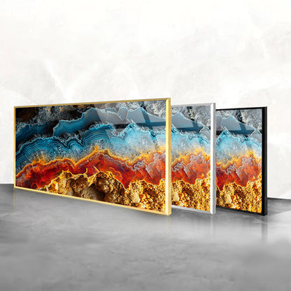 Liquid Abstraction: Tempered Glass Painting