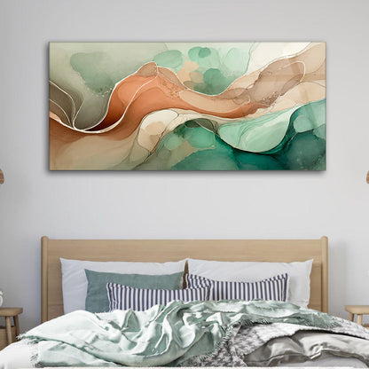 Painted Textures: Tempered Glass Wall Art