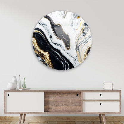 Monochrome Marble Splendor Wall Decor