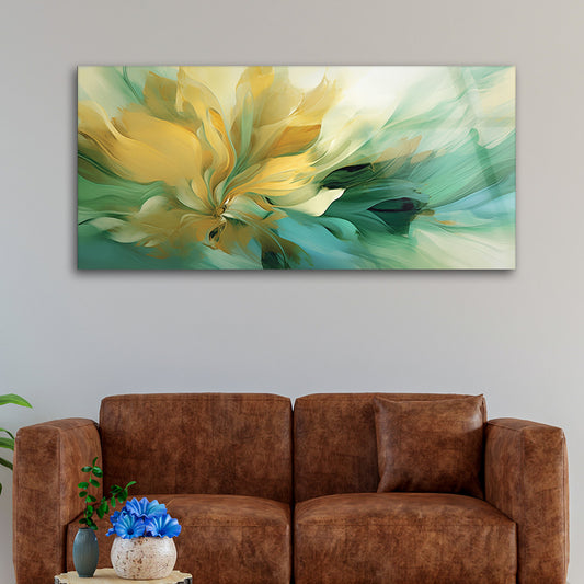 Beautiful abstract colorful floral design art