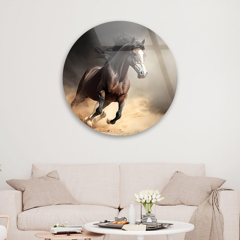 Desert Equine Rush Wall Art