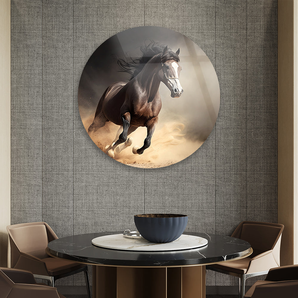 Desert Equine Rush Wall Art