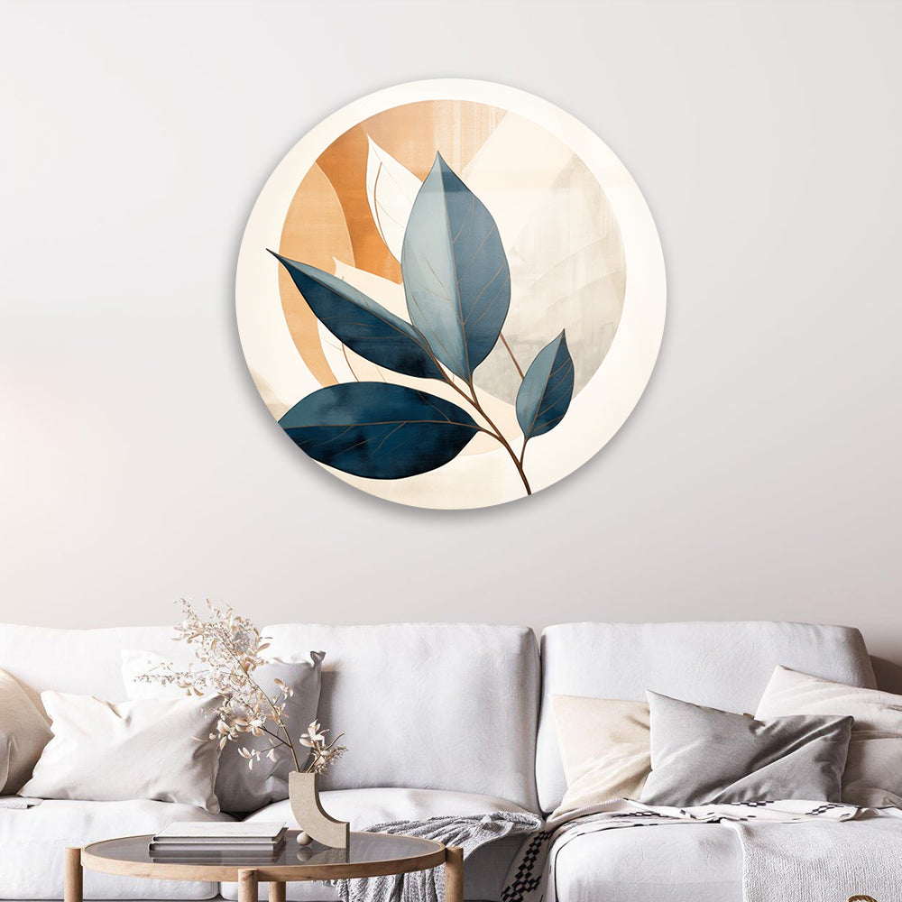 Botanical Sleek Tempered Glass Art