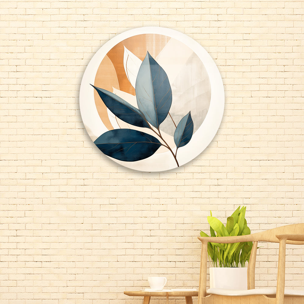 Botanical Sleek Tempered Glass Art