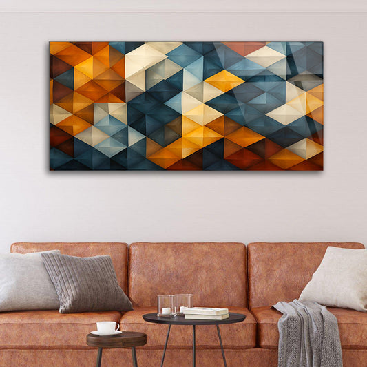 Colorful Kaleidoscope: Abstract Wall Elegance