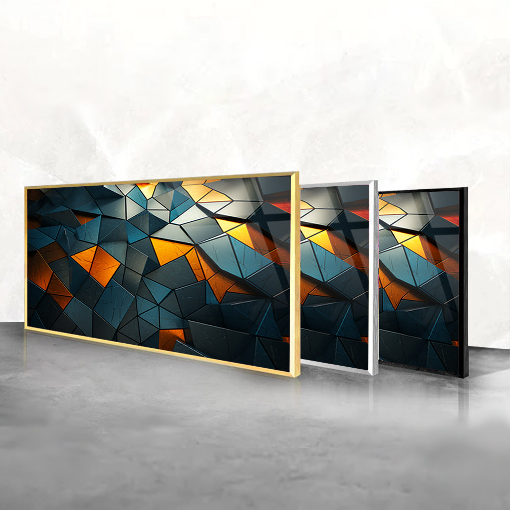 Whirling Spectrum: Vibrant Abstract Art