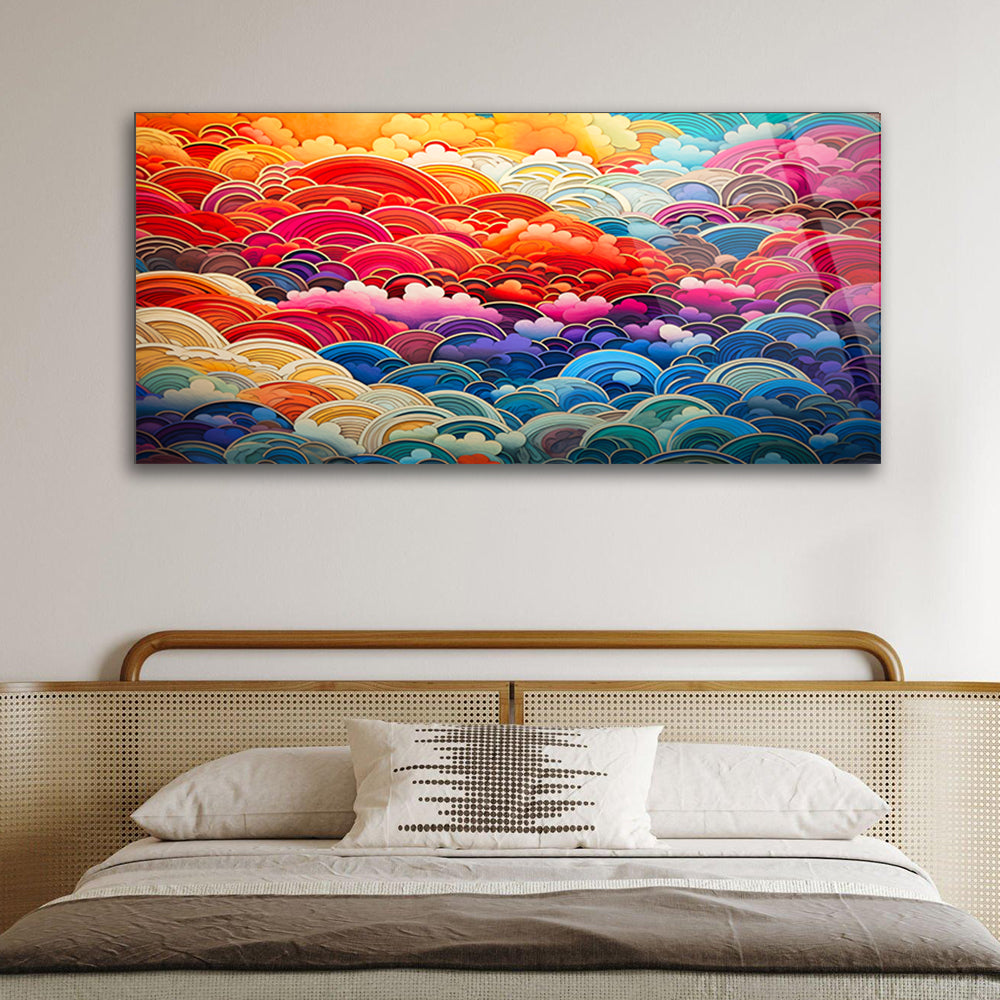 Dynamic Color Currents: Abstract Wall Euphoria