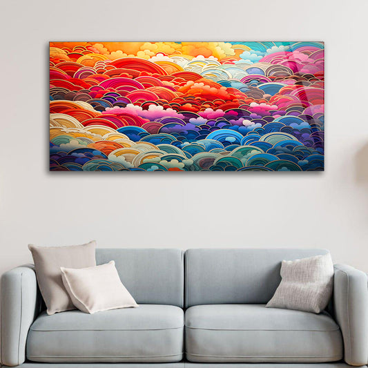 Dynamic Color Currents: Abstract Wall Euphoria